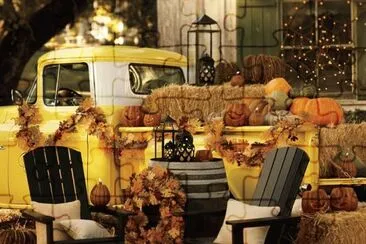 fall outside decoration