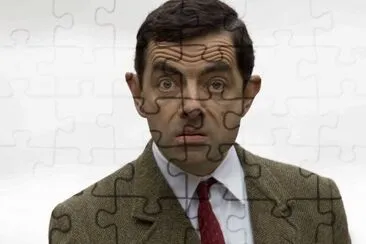 Rowan Atkinson as Mr.Bean jigsaw puzzle