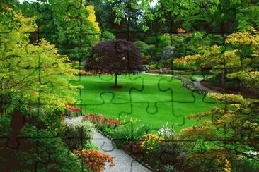 פאזל של Butchart Gardens
