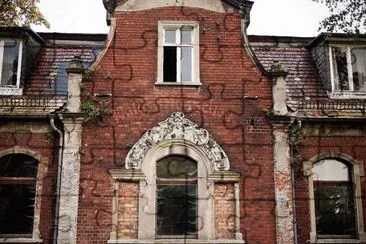 haunted house Dessau Germany jigsaw puzzle