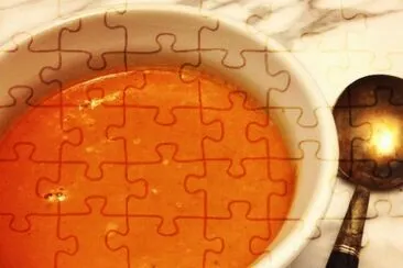 pumpkin pie in a bowl jigsaw puzzle