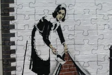 Banksy jigsaw puzzle