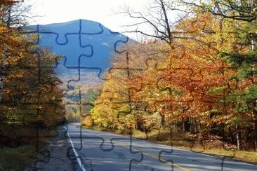 Country road jigsaw puzzle