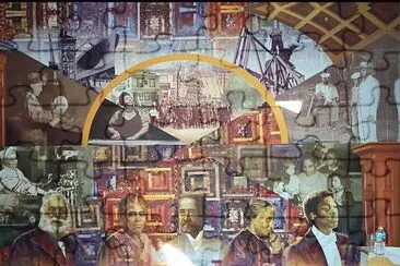 AMLO center panel jigsaw puzzle