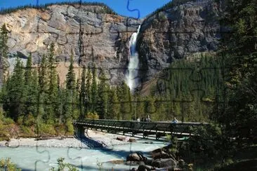 Takakkaw Falls, Yoho NP jigsaw puzzle