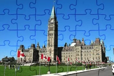 PARLAMENTO DE CANADA jigsaw puzzle