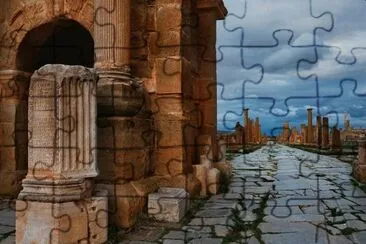 roman arch algeria jigsaw puzzle