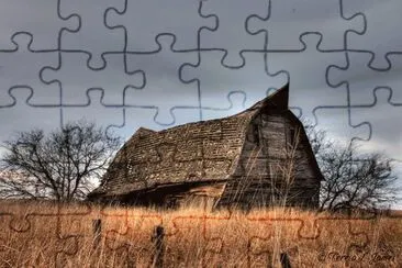 old abandoned barn