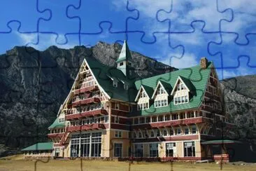 The Prince of Wales Hotel, Waterton NP jigsaw puzzle