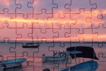 atardecer rojo jigsaw puzzle