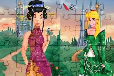 Mulan Aurora jigsaw puzzle