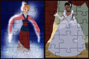 Cinderella Mulan jigsaw puzzle