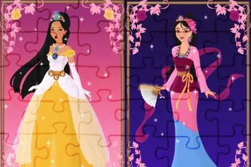 Pocahontas Mulan jigsaw puzzle
