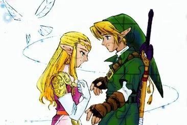 Link and Zelda 1 jigsaw puzzle