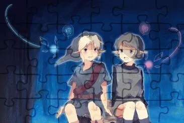 Link and Saria jigsaw puzzle