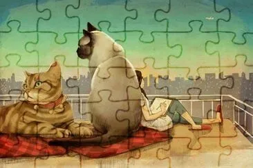 פאזל של Gatos