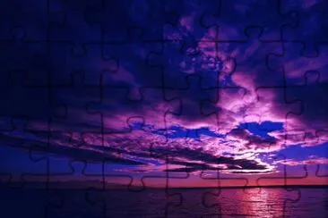Purple Storm Clouds jigsaw puzzle