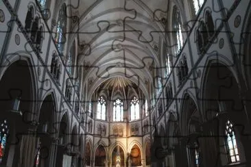 פאזל של haunted cathedral NY