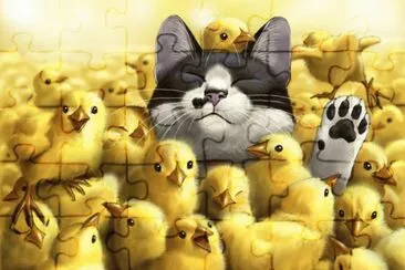 Gatos jigsaw puzzle