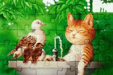 Gatos jigsaw puzzle