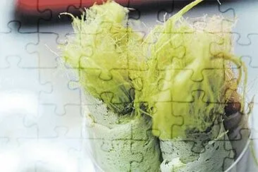 Thai cotton candy burrito pancake jigsaw puzzle