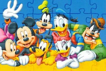 פאזל של disney-personajes