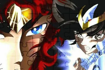 Seiya y Apolo jigsaw puzzle