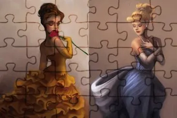 Belle Cinderella jigsaw puzzle