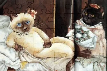 פאזל של Gatos