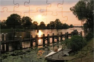 Vechtroute  the Netherlands jigsaw puzzle
