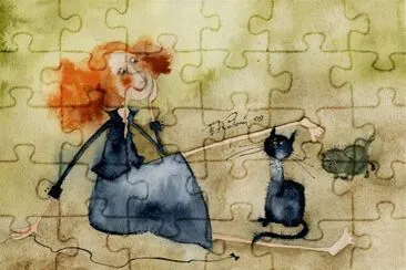 Gatos jigsaw puzzle