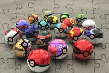 poke ball jigsaw puzzle