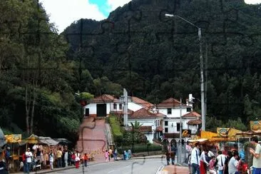 subida a monserrate jigsaw puzzle