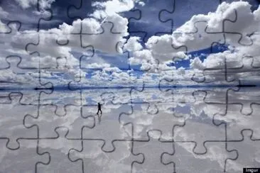 Uyuni salt flats jigsaw puzzle