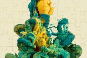 ink in water jigsaw puzzle