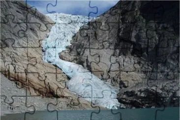 פאזל של Glacier Brikdalsbreen  Norway