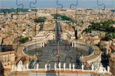פאזל של St Pieter Square  Rome