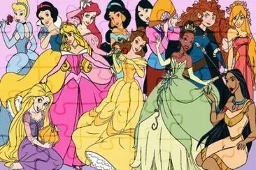 Princesses jigsaw puzzle