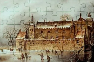Rien Poortvliet famous Dutch painter jigsaw puzzle
