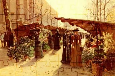flower market madeleine