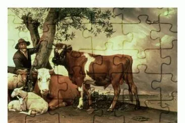 Paulus Potter  the young Bull jigsaw puzzle