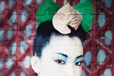 rostro mujer china jigsaw puzzle