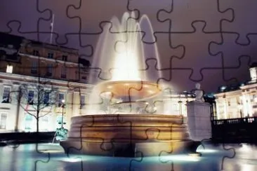 Trafalgar square Fountain jigsaw puzzle