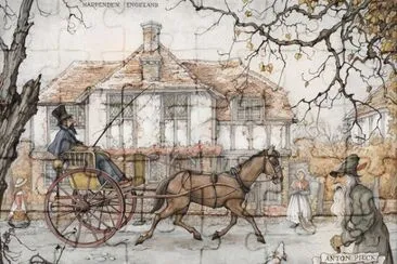Anton Pieck famous Dutch Drawer