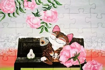 Gatos jigsaw puzzle
