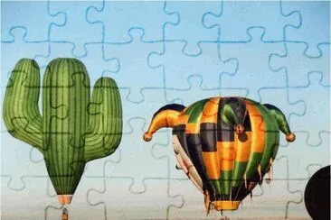 Blimp fantastasy  Germany jigsaw puzzle