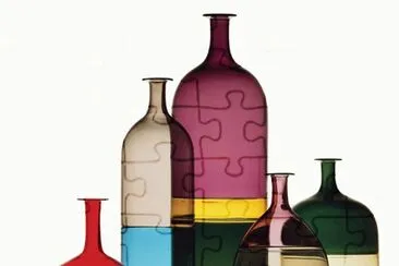botellas de cristal