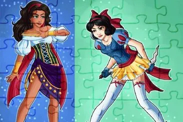 Esmeralda SnowWhite jigsaw puzzle