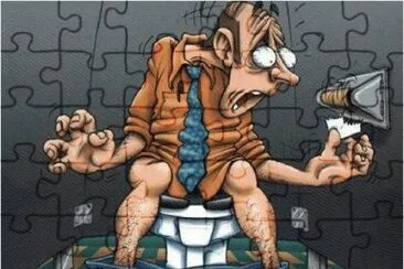 Shit, no more toiletpaper