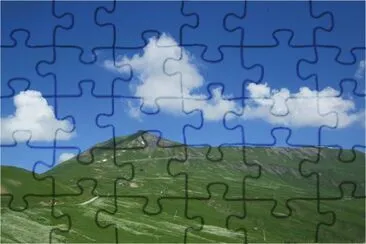 Mont de verdure jigsaw puzzle